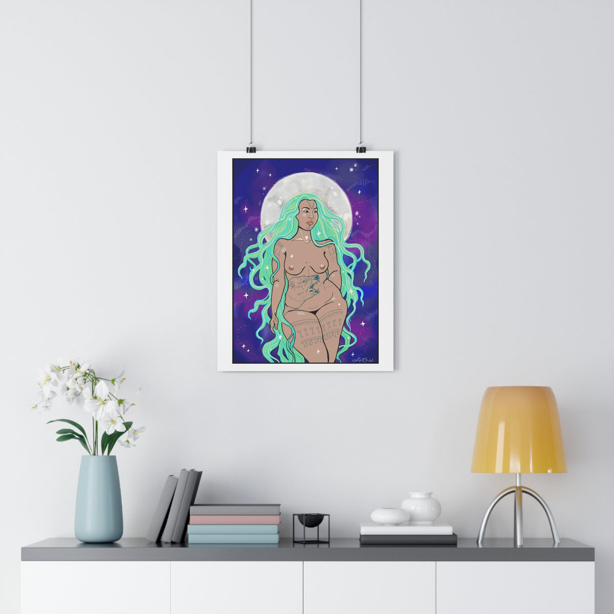 Full Moon Fever - Giclée Art Print