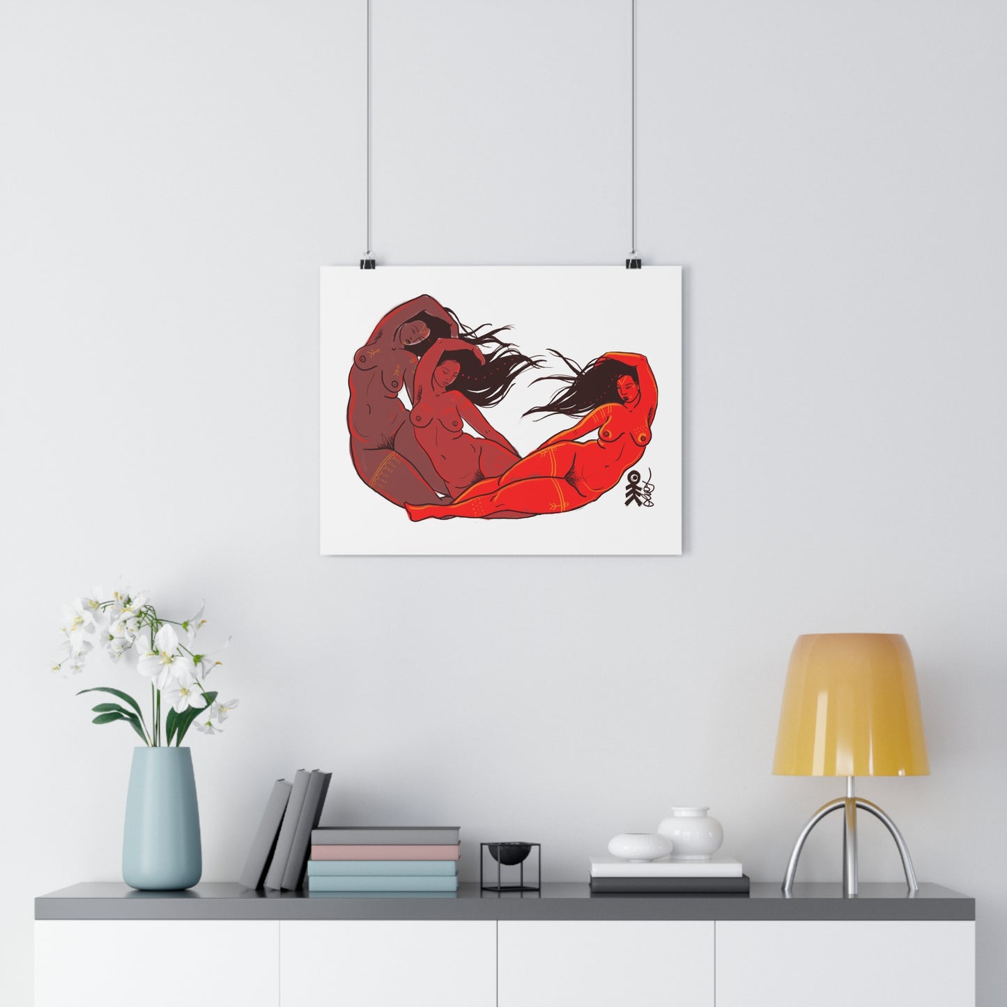 Qulliq | Inuit Fire - Giclée Art Print