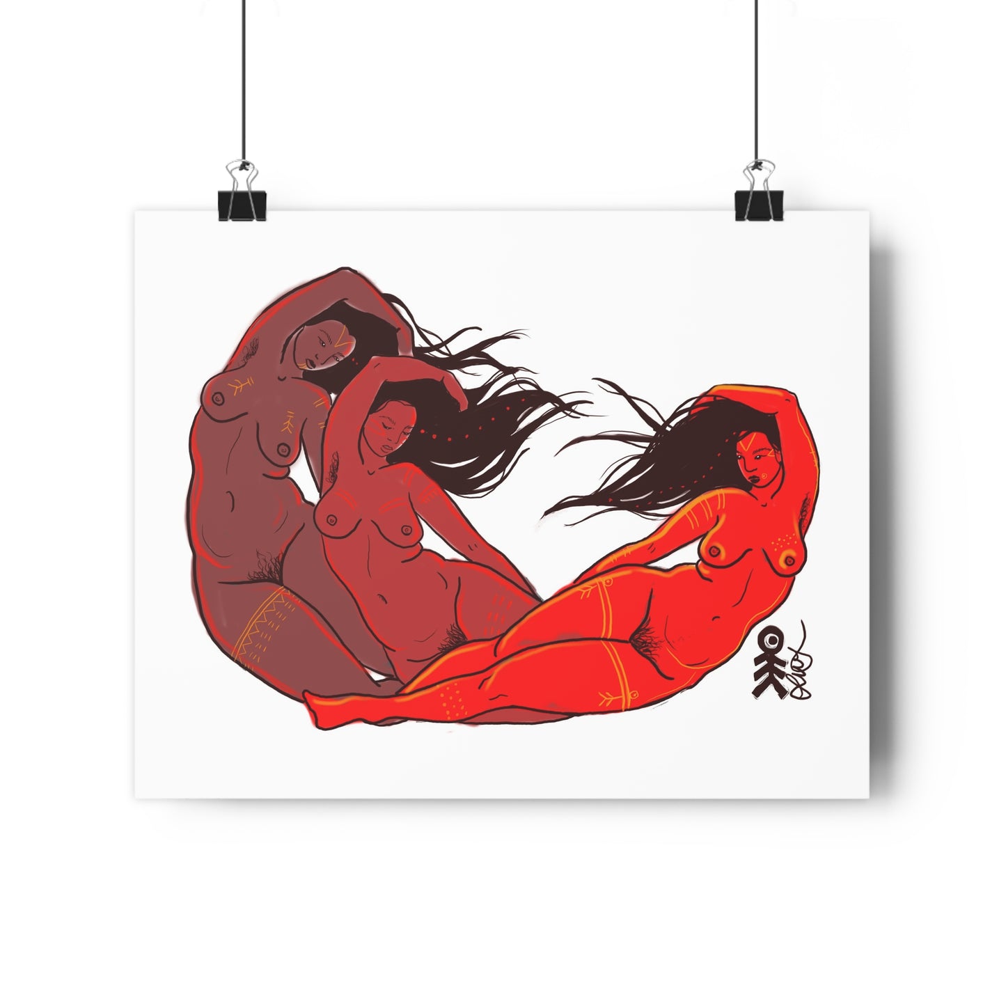 Qulliq | Inuit Fire - Giclée Art Print