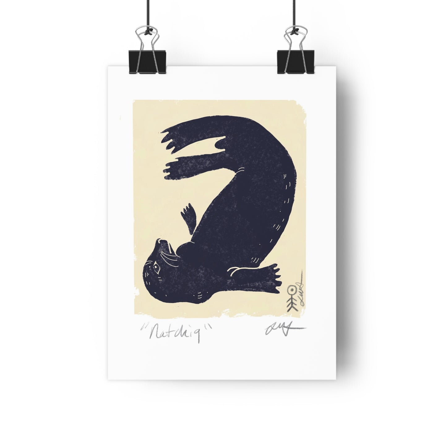 Just a Seal - Giclée Art Print