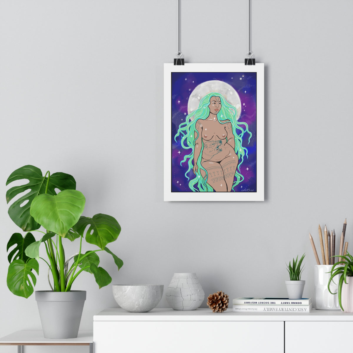 Full Moon Fever - Giclée Art Print