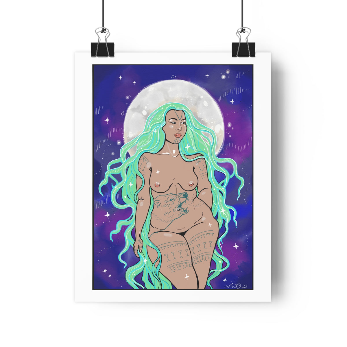 Full Moon Fever - Giclée Art Print