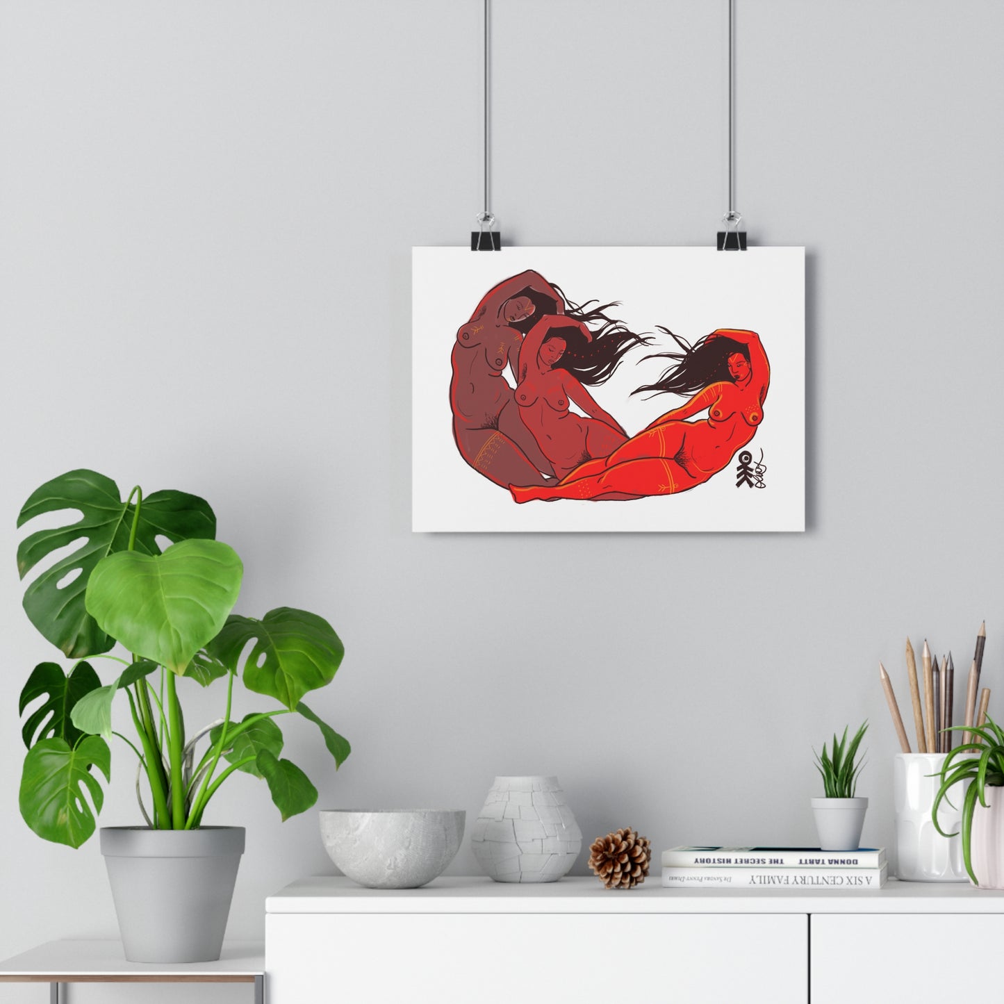 Qulliq | Inuit Fire - Giclée Art Print