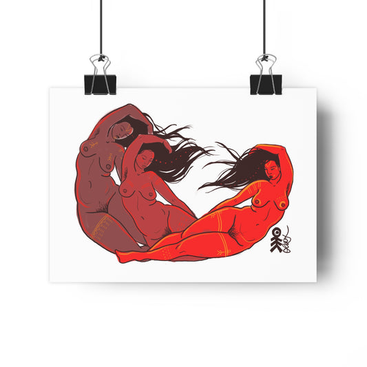 Qulliq | Inuit Fire - Giclée Art Print