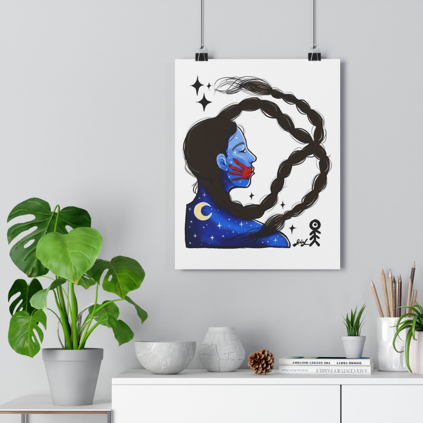 I will look for you in the stars - Giclée Art Print