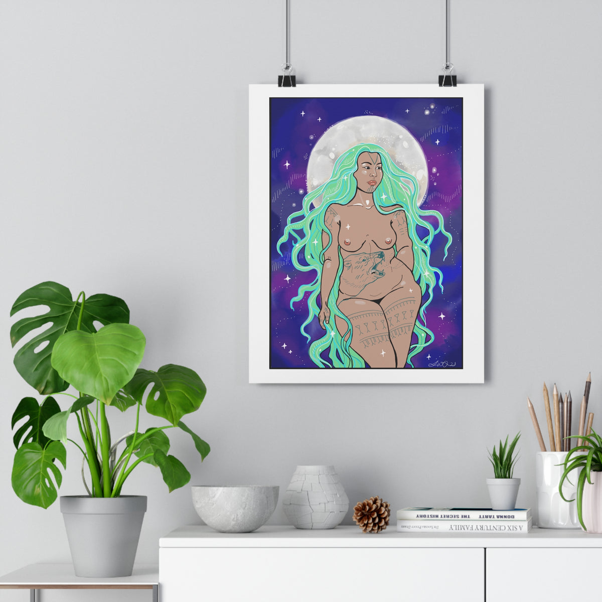 Full Moon Fever - Giclée Art Print