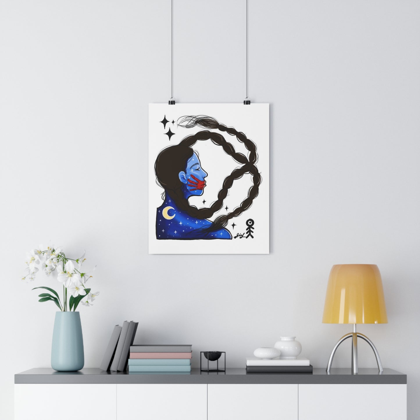 I will look for you in the stars - Giclée Art Print