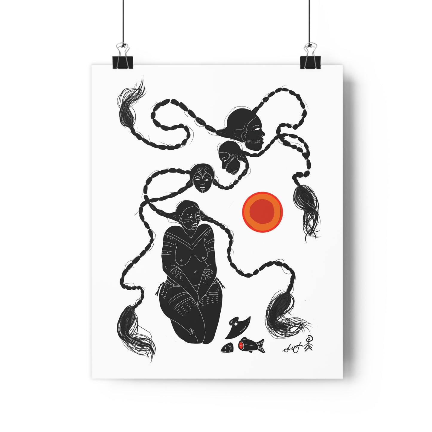 Our time with the Sun - Giclée Art Print