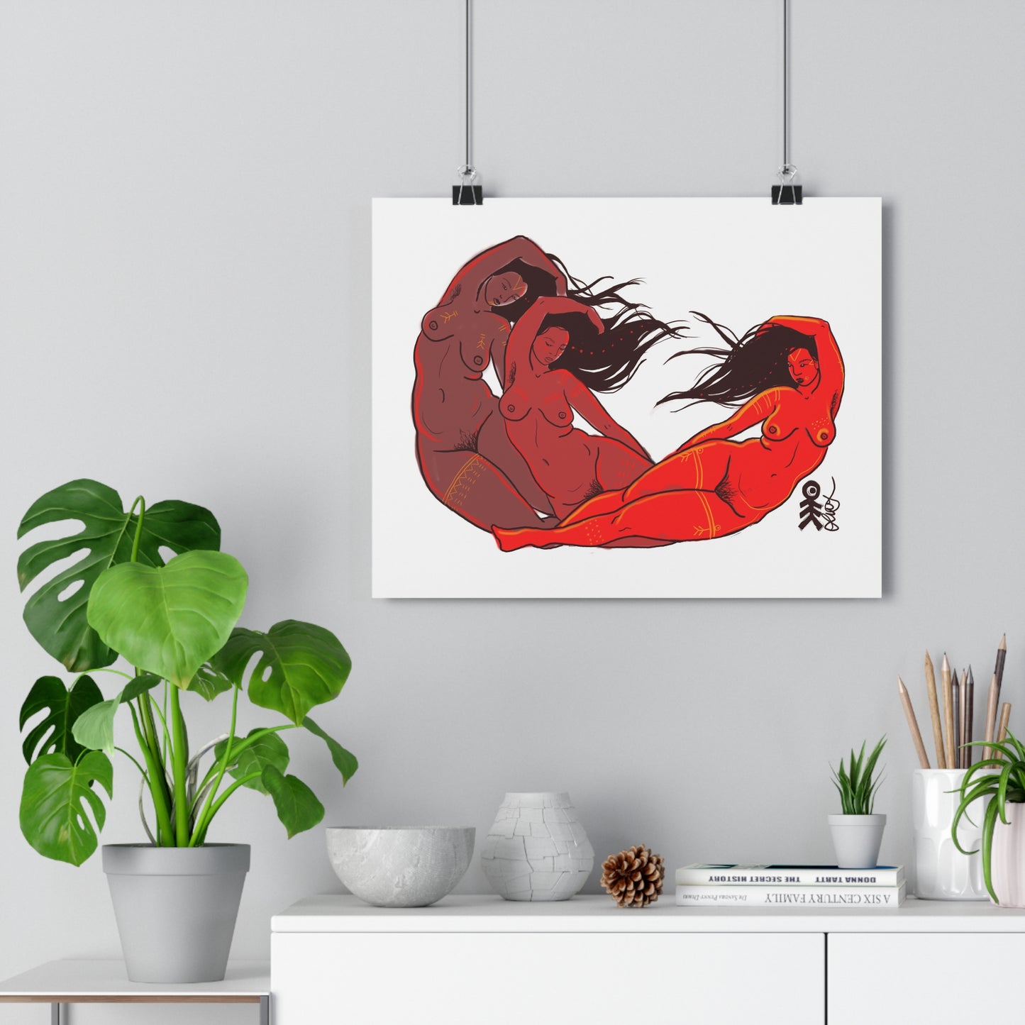 Qulliq | Inuit Fire - Giclée Art Print